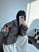 フリース🔥ベーシックワイドオーバーロングパンツ 🤍🖤🩶3カラー