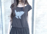 kitty tee