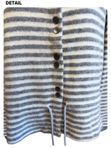 Liz Napping Stripe Strap Tee