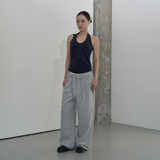 MULTIWAY STRAP HALTER TOP (DEEP NAVY)
