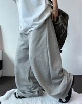 VIVID COLORING🎀 WIDE ONR PINTUCK LONG PANTS 💘💜🖤🩶💚7COLOR