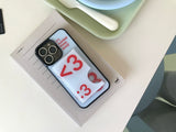 [MADE] Number 3 emoji case (Sky blue) (magsafe) 
