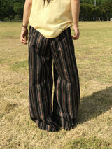 Inca Ethnic Striped Elastic Pants (2c)
