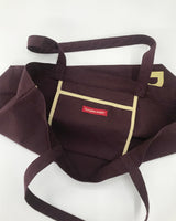 YWD TWILL ECO BAG-PURPLE