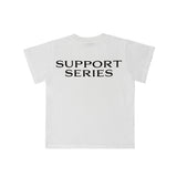 サポートシリーズスピードロゴハーフTシャツホワイト