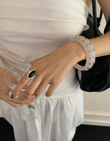 Twinkle metal stud bangle