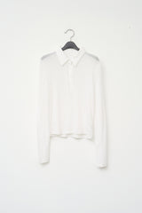 (W) Ercu Silky Collar Top