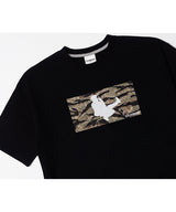 OC Noodle X QT8 Tiger Camo Tee (Black)