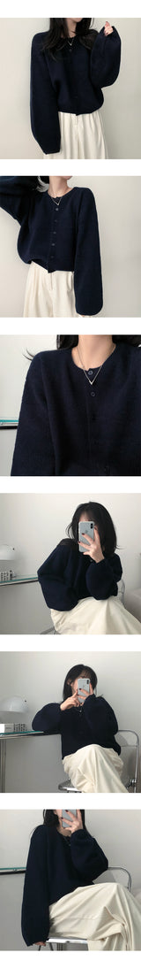 Ringt Round Knit Cardigan