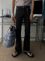 Awesome Sand Semi Bootcut Denim Pants (7color)