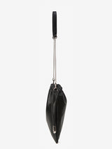 LUZIN MINI sheepskin shoulder bag / Matte Black