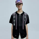navajo ブークレニットカーディガン black