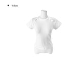 フォミット ダイアゴナル スナップ ボタン スリム ショートスリーブ Tシャツ