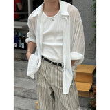 [S/S] Mood see through wrinkle shirts(2color)