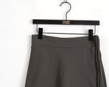ヘカストラップレイヤードスカートブーツカットパンツ
