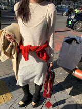 [MADE] Stones round cardigan