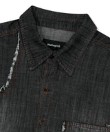 STAR RAW CUT DENIM SHIRT