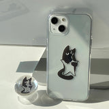 クッション - スリープミャオウキャットフォーンケーススマホグリップセット