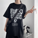 Round boxy fit short-sleeved T-shirt (3 colors) H&L