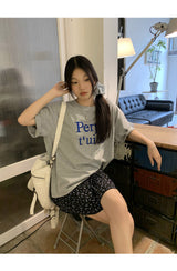 パルフェコットンルーズフィット半袖Tシャツ