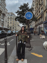 Terry Reversible Camo Flight Jumper