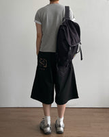 デュエット クロップ ロールアップ ショートスリーブ Tシャツ