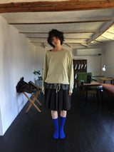 ナイスポケットボートネックTシャツ (3color)