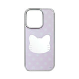 [MADE] WANNA BE A CAT PHONE CASE (mirror silver bumper)