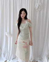 Eve Summer Draping Off-Shoulder Blouse