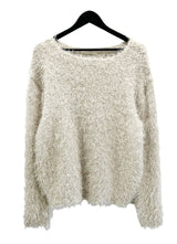 Alpaca Boat Neck Long Sleeve Knit