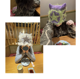 Handmade Star Granny Square Cat Hat