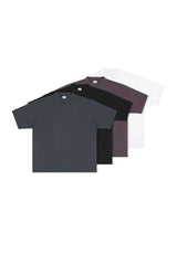 ヘビーウェイトコットンモックネックTシャツ