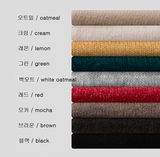  All Day Fire Wool Blend Round Knit