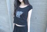 kitty tee