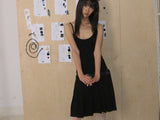 PLEATS MIDI ONE-PIECE (BLACK)