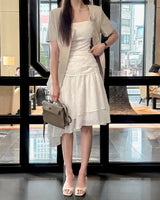 Prmiten unbalanced skirt