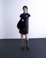 Reversible Dot Tote Bag (Black)