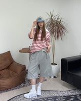 Aaron Multi-Stripe Collar Tee