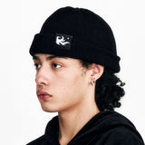 Flame 2Way Beanie Black