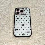 [MADE] Rose . dot Glass Bumper I-case