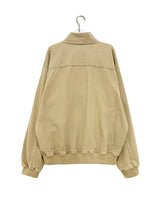 [unisex] Leare Two-Button Washing High-Neck Zip-Up Jacket