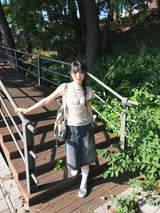ドットシースルーTシャツ