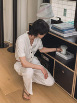 クーリングサマーⅤネックハーフカーディガン
