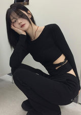 2ホールバックルTシャツ