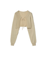 85-VIVAJ020 Light Crop Knitwear Bolero 6color