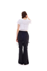 AI RIBBON BUSTIER / WHITE