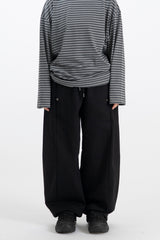 Dunt Snap Button Balloon Pants