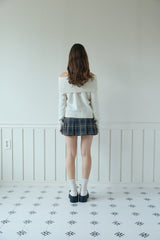 STRAP WOOL OFF SHOULDER KNIT (3 COLORS)