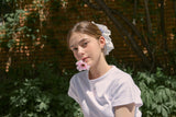 CHECK LACE SCRUNCHIE (3 COLORS)