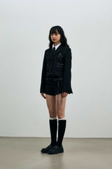ASTRAL CROP JACKET / BLACK